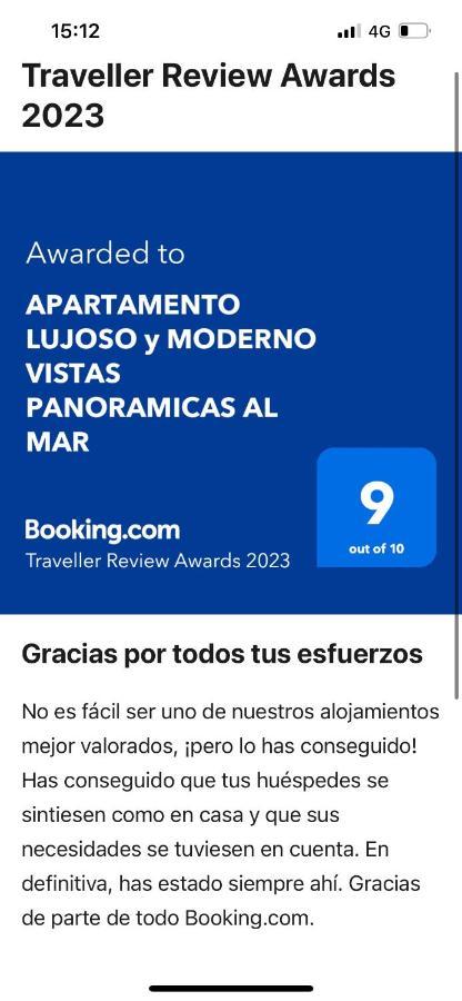 Apartamento Lujoso Y Moderno Vistas Panoramicas Al Mar Marbella Esterno foto